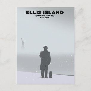 Carte Postale Ellis Island New York NYC