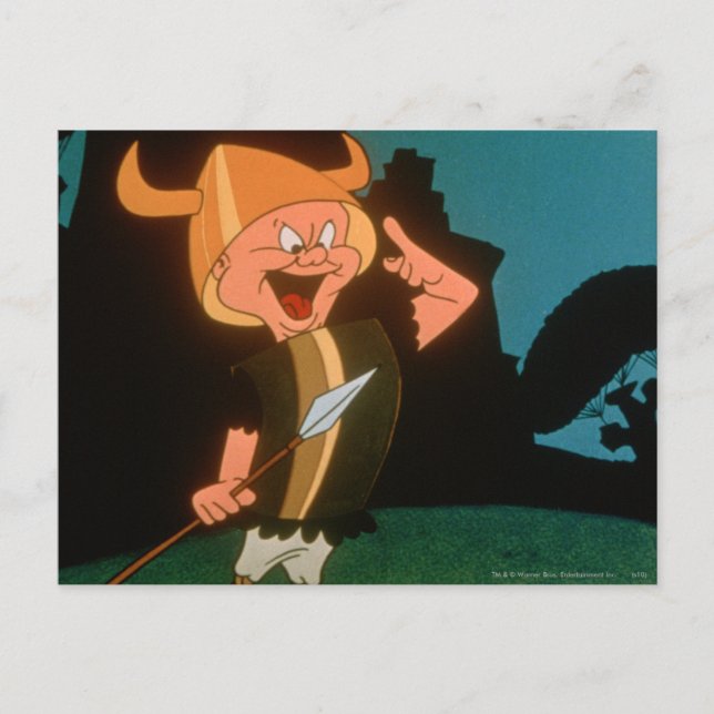Carte Postale ELMER FUDD™ Viking (Devant)