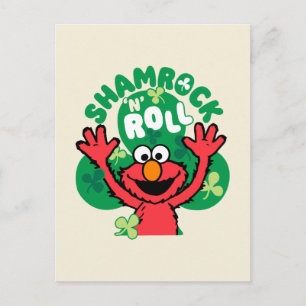 Carte Postale Elmo Rouleau "N" shamrock