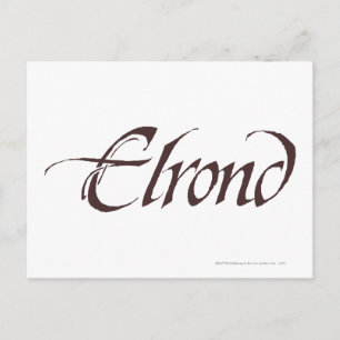 Carte Postale ELROND™ Name Solid