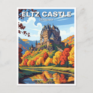 Carte Postale Eltz Castle Allemagne Travel