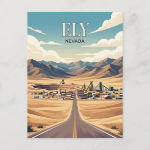 Carte Postale Ely États-Unis