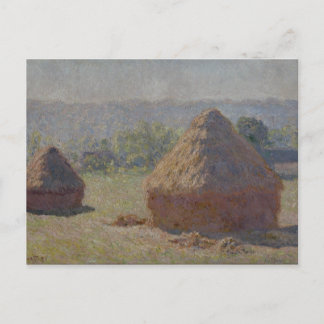 Carte Postale Emballages à la fin de l'été - Claude Monet