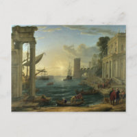 Embarquement de la reine de Saba - Claude Lorrain