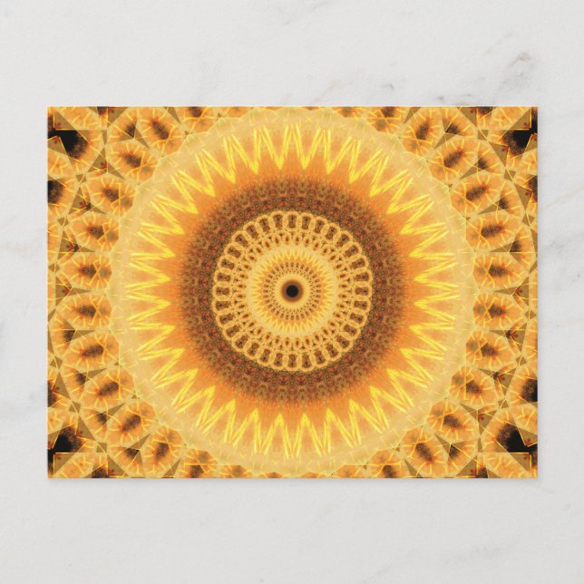 Carte Postale Embers Mandala (Devant)