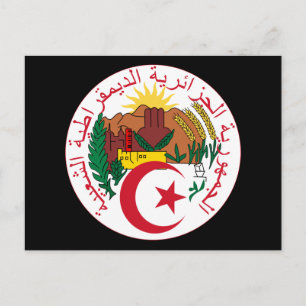 Carte Postale emblème algérie