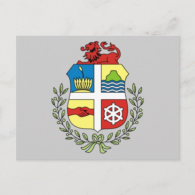 Carte Postale emblème aruba (Devant)