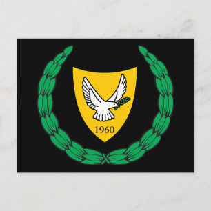 Carte Postale emblème de chypre