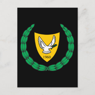 Carte Postale emblème de chypre