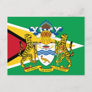 Carte Postale emblème de la Guyane
