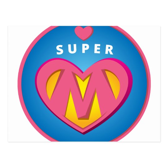 Carte Postale Embleme Drole De Maman De Superwoman De Super Zazzle Fr