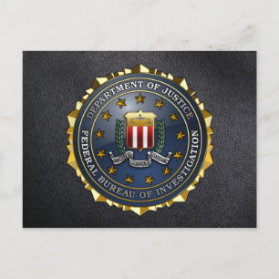 Carte Postale Emblème du FBI