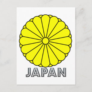 Carte Postale Emblème japonais
