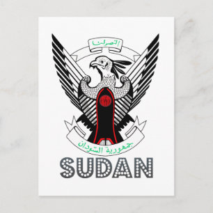 Carte Postale Emblème soudanais