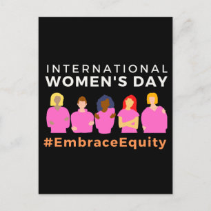 Carte Postale Embrace Equity International Women's Day