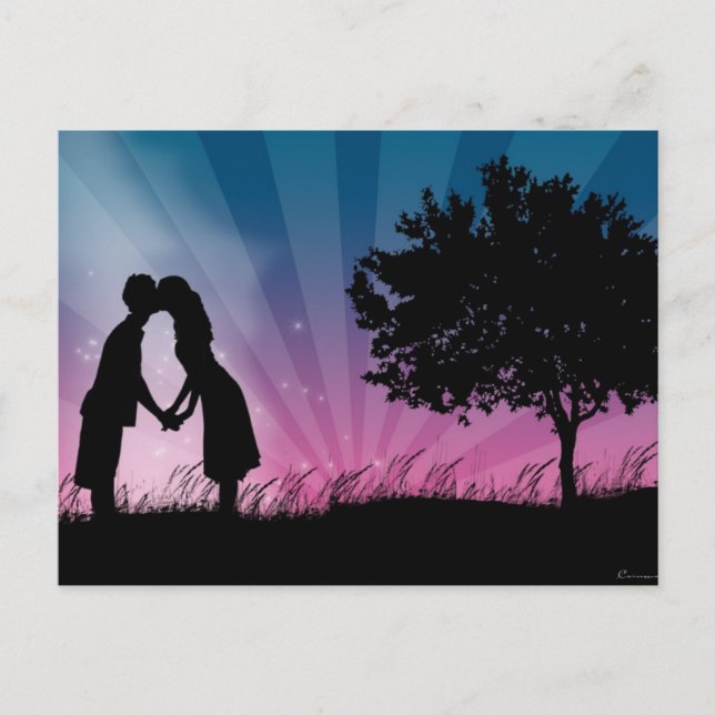 Carte Postale Embrasse-moi (Devant)