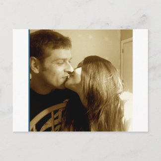 Carte Postale embrasser