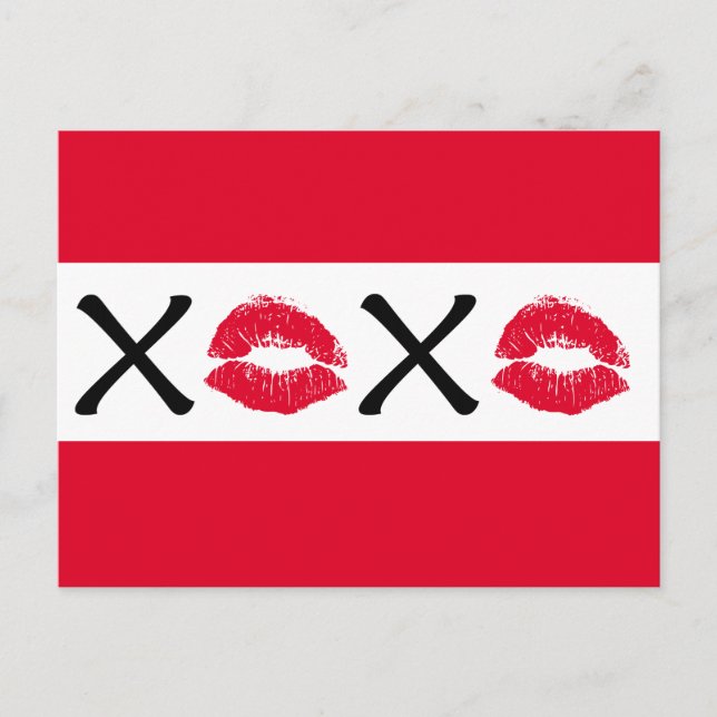 Carte Postale Embrous et baisers (Devant)