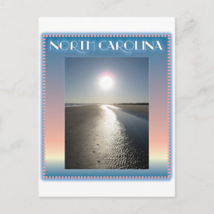 Carte Postale Emerald Isle Beach, NC à Sunset