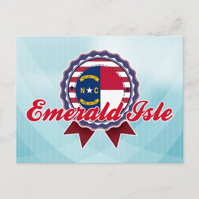 Carte Postale Emerald Isle, NC (Devant)