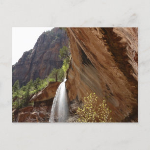 Carte Postale Emerald Pool Falls III du parc national Zion