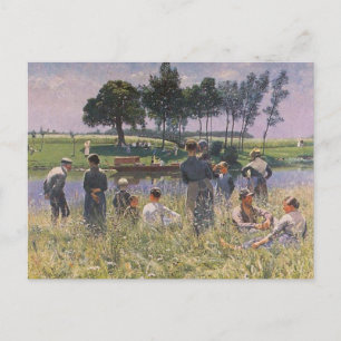 Carte Postale Emile Claus - Pique-nique