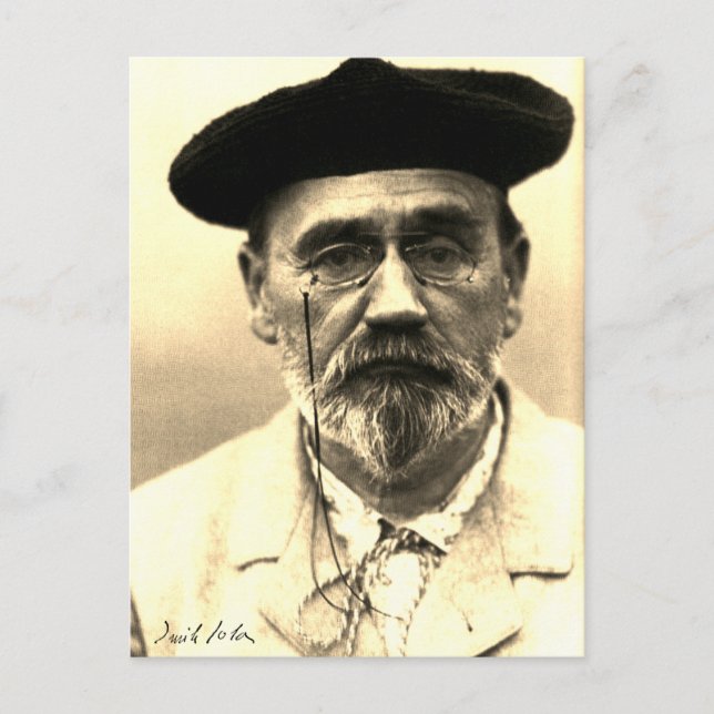 Carte Postale Émile Zola, c. 1902 (Devant)
