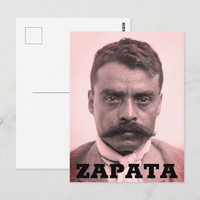 Carte postale Emiliano Zapata (Devant / Derrière)