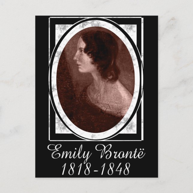 Carte Postale Emily Brontë (Devant)