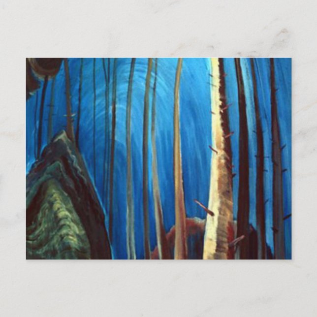 Carte Postale Emily Carr - Ciel bleu (Devant)