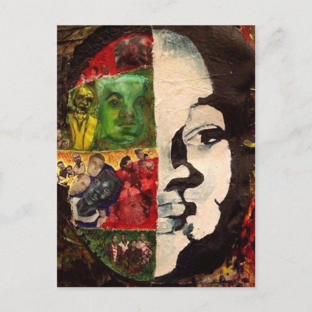 Carte Postale Emmett Till Abstract Collage Postcard (Devant)