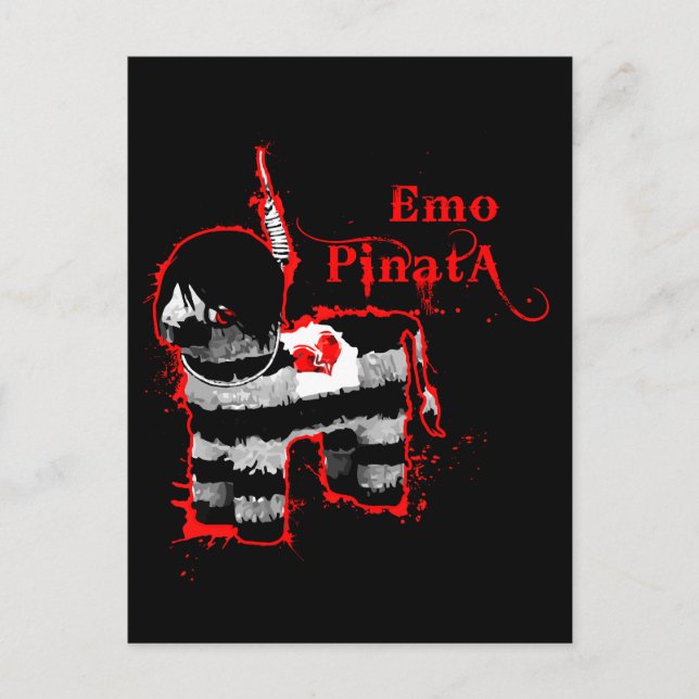 Carte Postale emo pin (Devant)