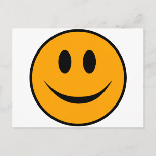 Carte Postale Emoji du visage souriant
