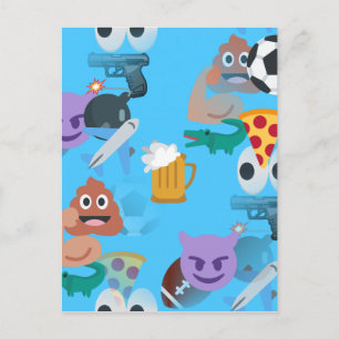Carte Postale emoji garçon