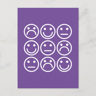 Carte Postale Émotions mêlées