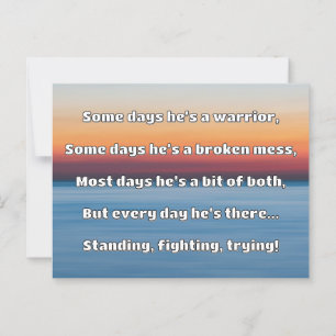 Carte Postale Empath Strength Positive Citation Encouragement
