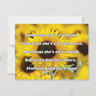 Carte Postale Empath Strength Positive Citation Encouragement