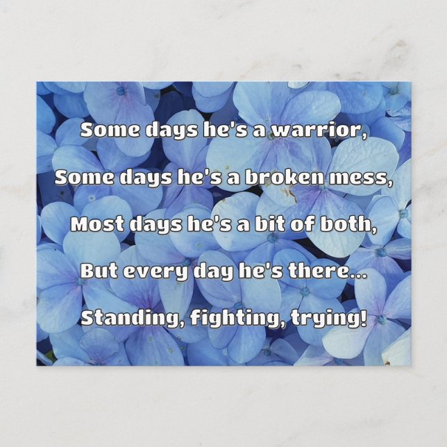 Carte Postale Empath Strength Positive Citation Encouragement (Devant)