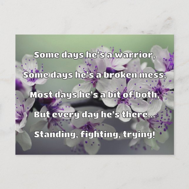 Carte Postale Empath Strength Positive Citation Encouragement (Devant)