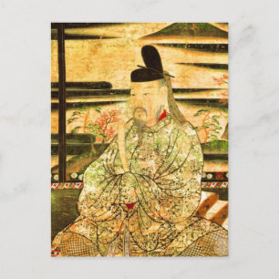 Carte Postale Empereur Saga Art japonais