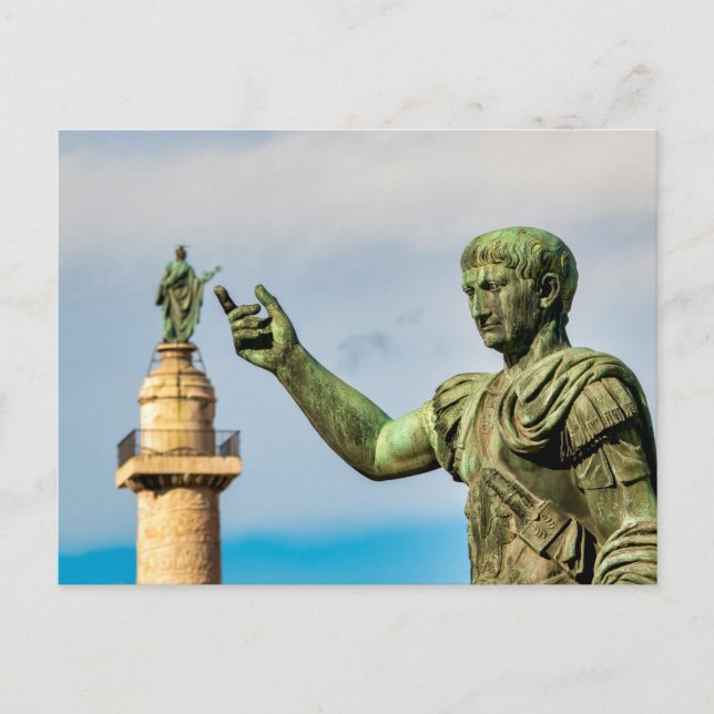 Carte Postale Empereur Trajan (Devant)