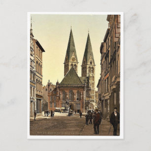 Carte Postale Empereur William's Place, Brême, Allemagne classiq