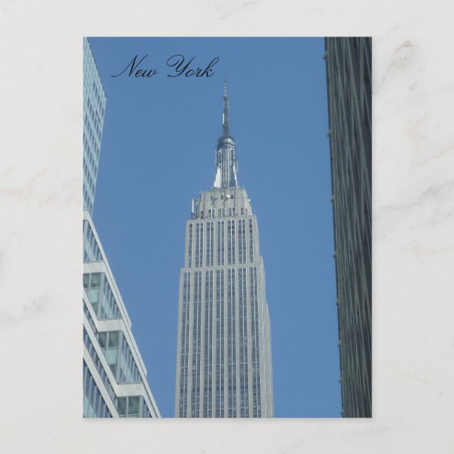 Carte Postale empire bldg (Devant)