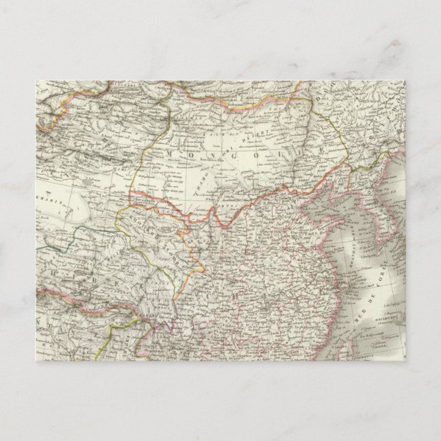 Carte Postale Empire Chinois, Japon - Empire Chinois (Devant)