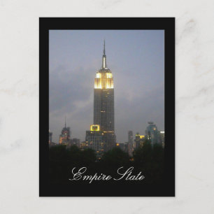 Carte Postale empire état nyc