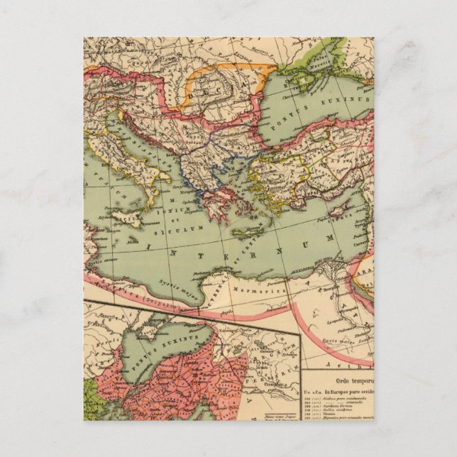 Carte Postale Empire romain (Devant)