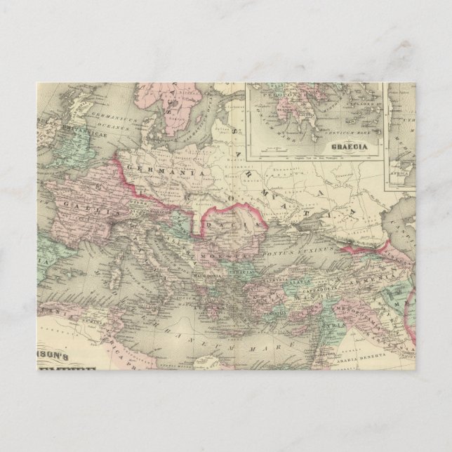 Carte Postale Empire romain au temps du Christ (Devant)