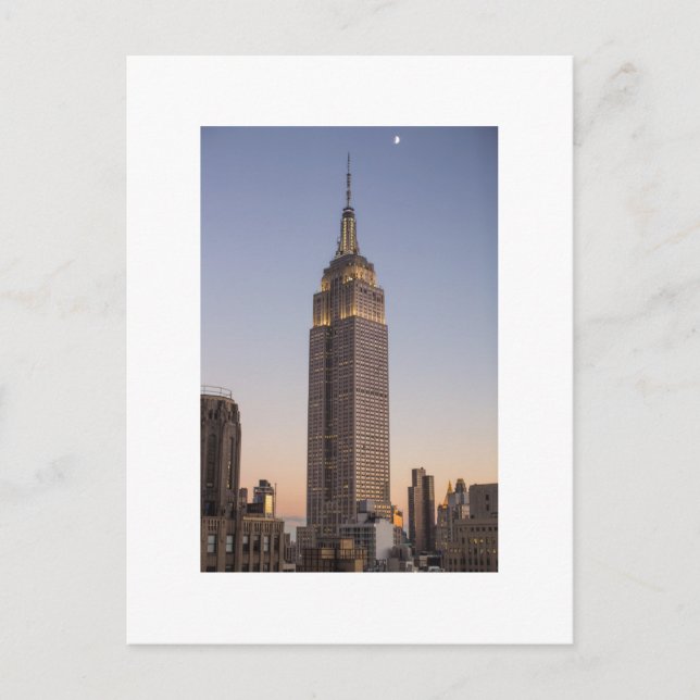 Carte Postale Empire State Building (Devant)