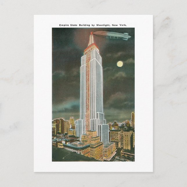 Carte Postale Empire State Building (Devant)