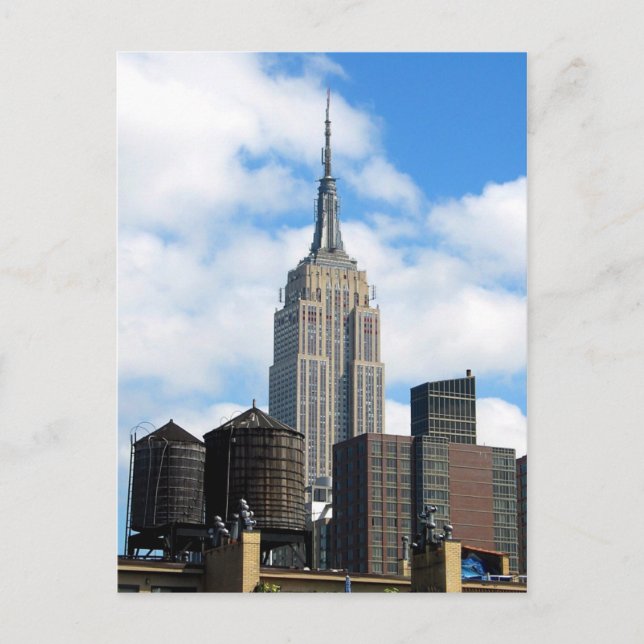 Carte postale Empire State Building (Devant)